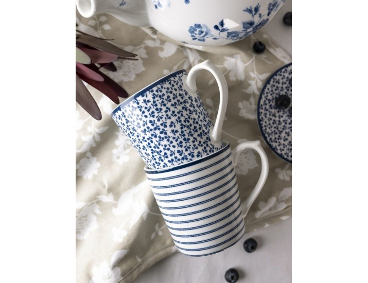 Кружка 540мл LAURA ASHLEY Candy Stripe