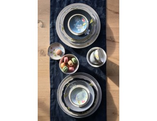 Тарелка(блюдо) 30см Laura Ashley Cobblestone Pinstripe Тарелка(блюдо) 30см Laura Ashley Cobblestone Pinstripe