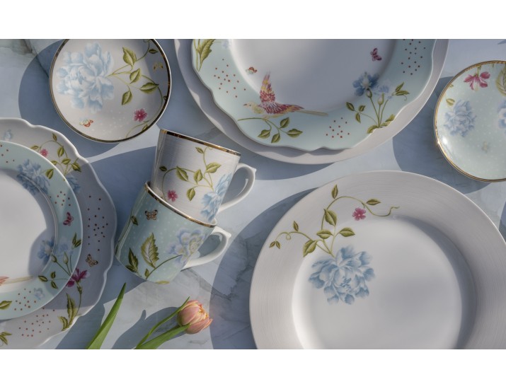 Набор тарелок 20см 4шт Laura Ashley Mix Heritage 