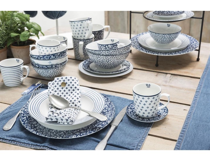 Набор пиал 4шт 16см Laura Ashley Sweet Allysum