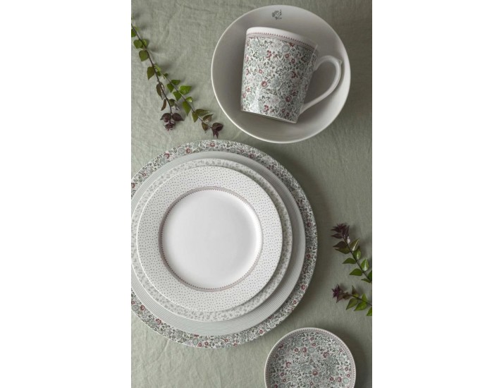 Набор тарелок 2шт 20см Laura Ashley Wild Clematis