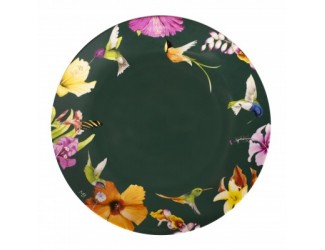 Тарелка M.BASTIN Hummingbirds Coupe Groen 25 см