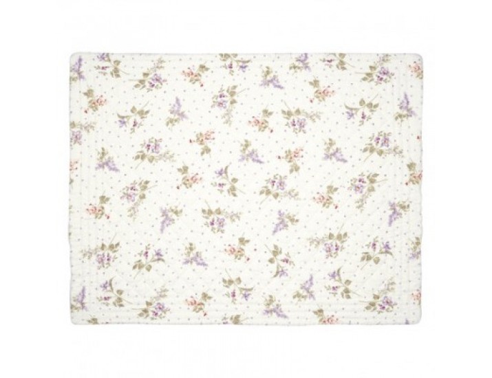 Салфетка с кружевом 35*45см Greengate Asta white
