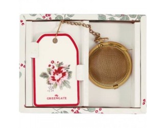 Ситечко для чая Greengate Charline white