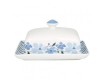 Маслёнка 16*12*8см Greengate Laerke white