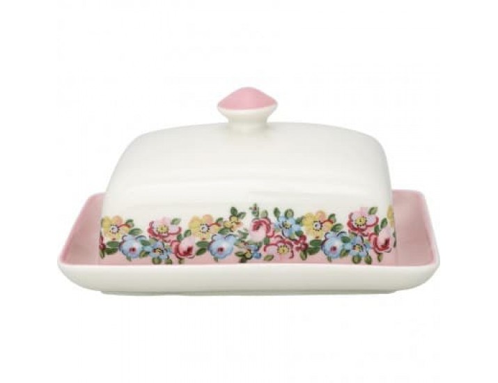 Маслёнка 16*12*8см Greengate Madison white