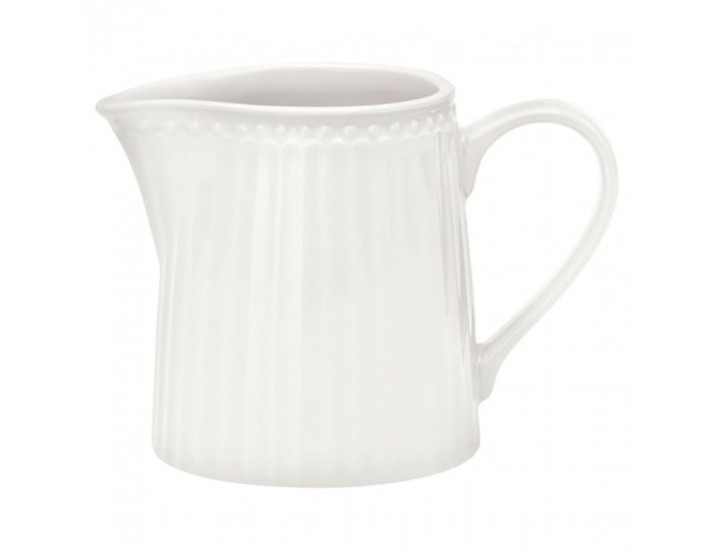Молочник 1л Greengate Alice white белый