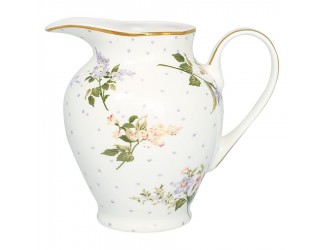 Молочник 300мл Greengate Asta white