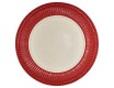 Блюдо( тарелка) 27см Greengate Alice red красный