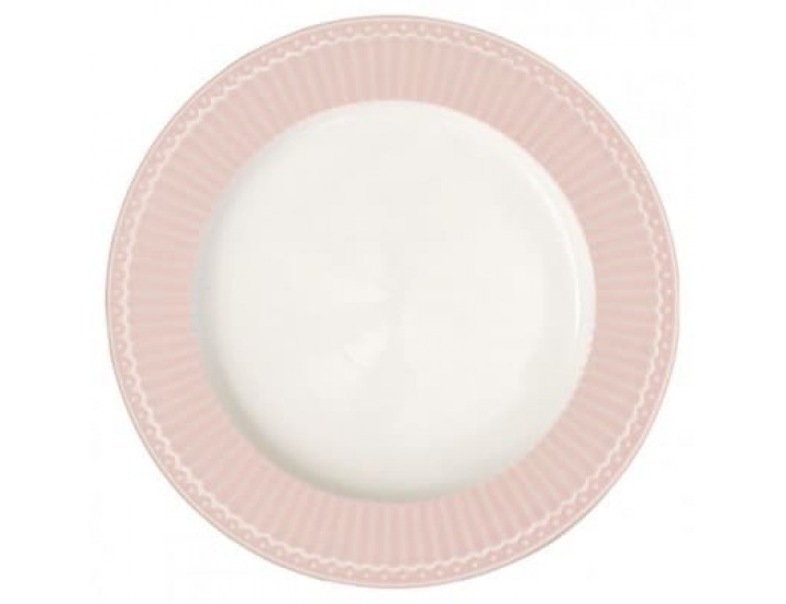 Блюдо (тарелка) 27см Greengate Alice pale pink