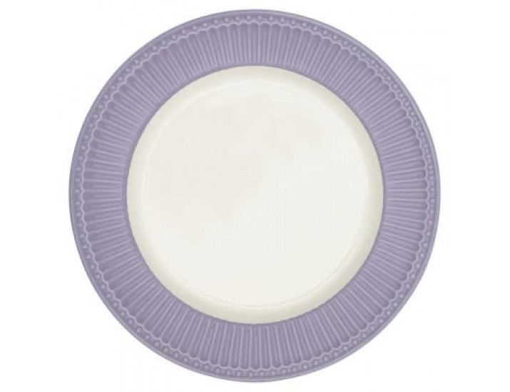 Блюдо (тарелка) 26см Greengate Alice lavender