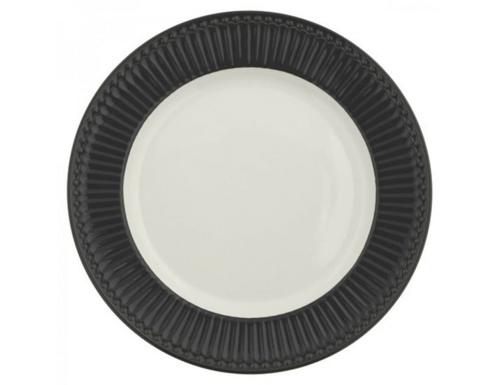 Блюдо(тарелка) 27см Greengate Alice dark grey