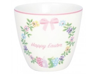 Стакан 300мл Greengate Aysel white