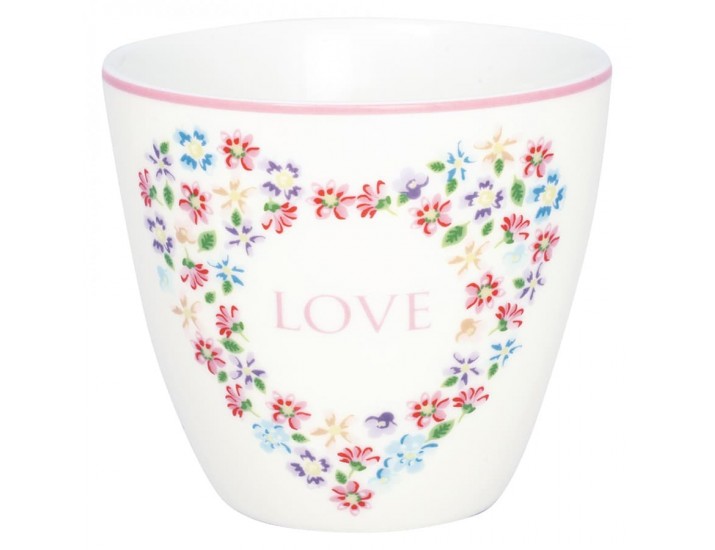 Стакан 300мл Greengate Columbine white