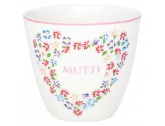Стакан 300мл Greengate Columbine mutti white
