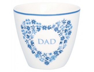 Стакан 300мл Greengate Dad heart blue Стакан 300мл Greengate Dad heart blue