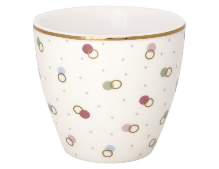 Стакан 300мл Greengate Kylie white