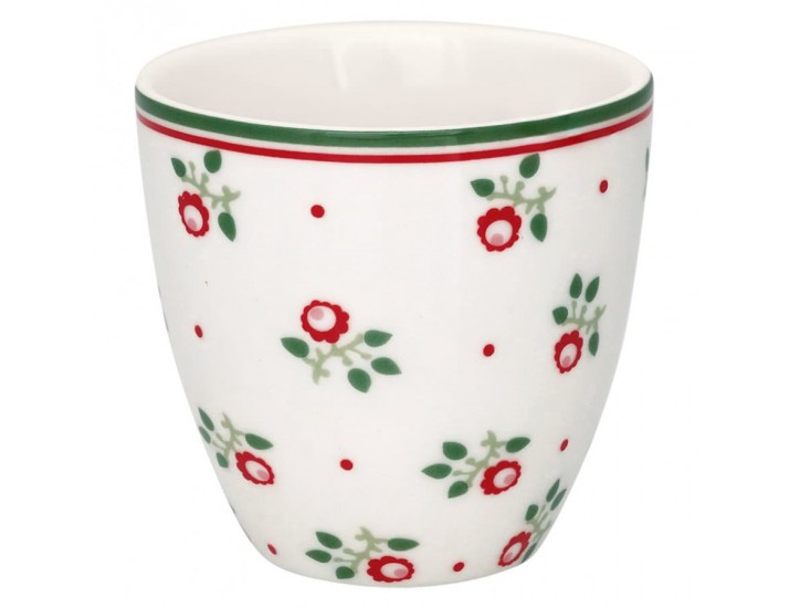 Стакан 125мл Greengate Abi petit white