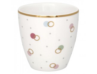 Стакан 125мл Greengate Kylie white