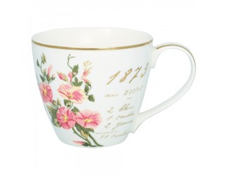 Кружка 300мл Greengate Jacobe white