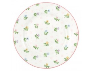 Тарелка 20,5см Greengate Cilja white