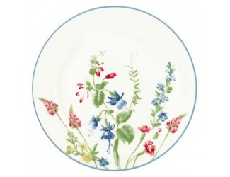 Тарелка 20,5см Greengate Elwin white