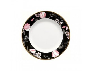 Тарелка 20см Greengate Amelie black Тарелка 20см Greengate Amelie black