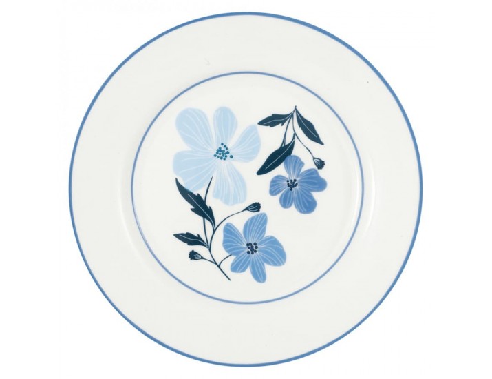 Тарелка 20,5см Greengate Laerke white