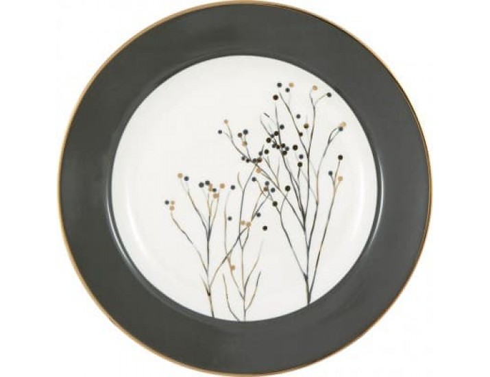 Тарелка 20,5см Greengate Antonia white