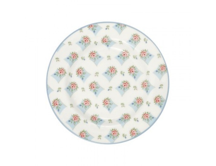 Тарелка десертная 15см Greengate Freja white