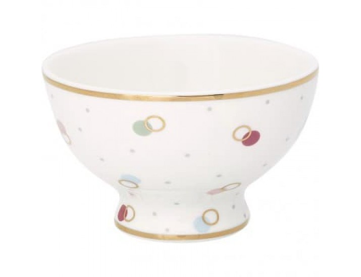 Пиала 10см 200мл Greengate Kylie white
