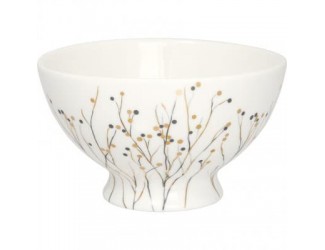 Салатник 15см 400мл Greengate Antonia white
