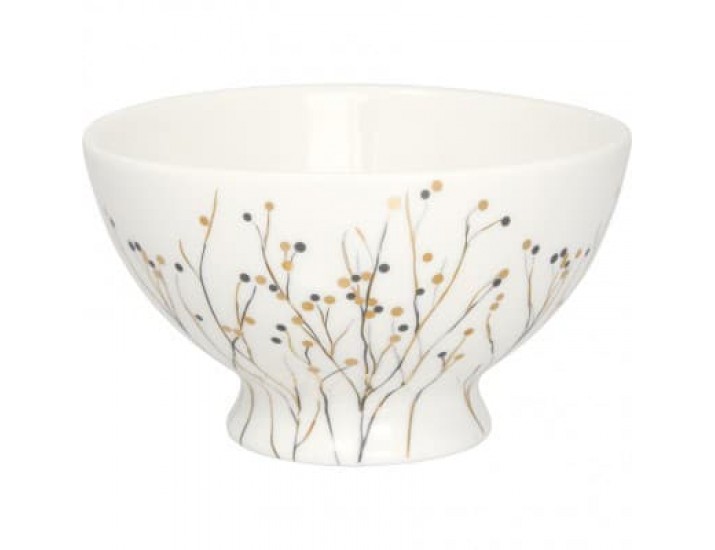 Салатник 15см 400мл Greengate Antonia white