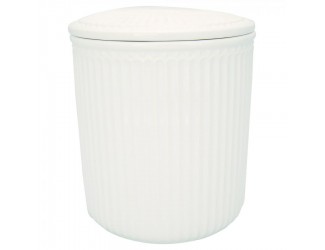 Банка для хранения 15см 1,2л Greengate Alice white белый