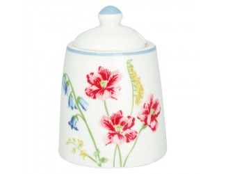 Сахарница 10см Greengate Elwin white