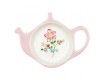 Блюдце для чайных пакетиков 12,5*10*2см Greengate Columbine white