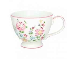 Чашка чайная 400мл Greengate Columbine white