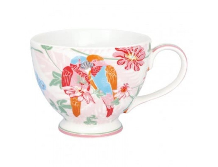 Чашка чайная 400мл Greengate Fallulah white