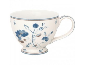 Пиала-салатник 19см Greengate Mozy white