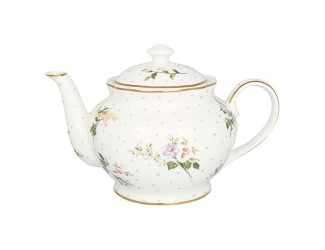 Чайник 1л Greengate Asta white