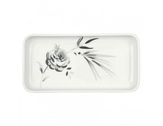 Блюдо для сервировки 24,5*12,5см Greengate Aslaug white