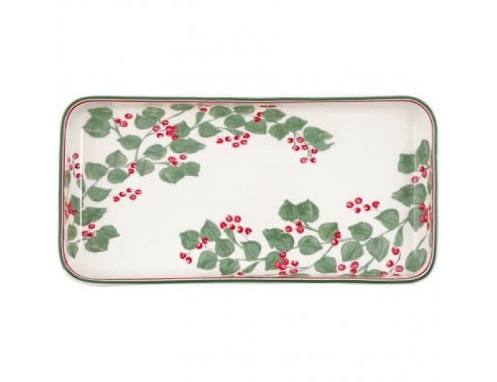 Поднос 25,5*12,5 Greengate Scarlett white