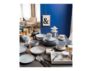 Набор тарелок (столовый сервиз) Tognana Metropol Down Town - 18 шт Набор тарелок (столовый сервиз) Tognana Metropol Down Town - 18 шт