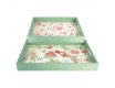 Набор подносов 2шт 31*45см Greengate Fallulah white