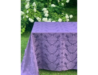 Столовое бельё(круглая скатерть) на 12 персон Palombella DIJONE фиолетовый