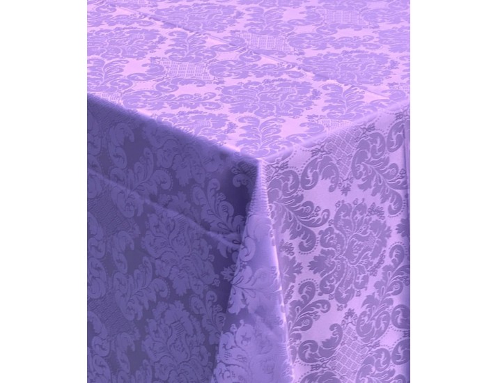 Столовое бельё(круглая скатерть) на 12 персон Palombella DIJONE фиолетовый