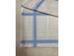 Столовое бельё(овальная скатерть) на 12 персон Palombella RIO Azzuro белый/голубой