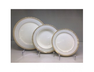 Набор тарелок на 6 персон 18 предметов Japonica Голубая лесенка J04-185S-2