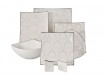 Столовый сервиз на 6 персон 25 предметов Royal Bone China Париж