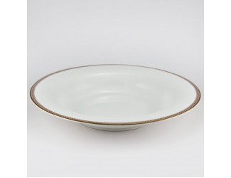 Набор тарелок суповых 6шт 24см Royal Bone China Золотая вышивка